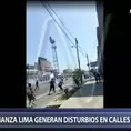 Alianza Lima: Barristas se enfrentan en Matute en la previa del partido ante Municipal