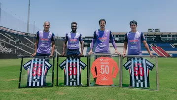 Alianza Lima homenajeó a Castillo, Gaibor, Guerrero y Viscarra