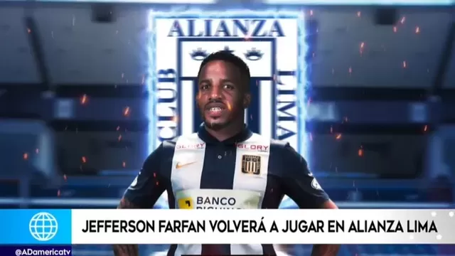 Alianza Lima: Jefferson Farfán es nuevo fichaje del club blanquiazul para la Liga 1 - 2021