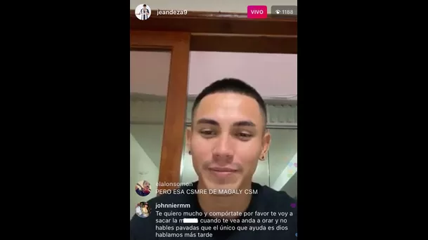 Johnnier Montaño se pronunció en una transmisión de Jean Deza en Instagram.