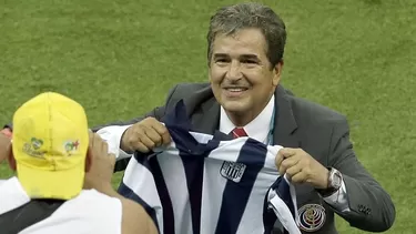 Jorge Luis Pinto le tiene mucho cariño a Alianza Lima | Foto: Perú 21.