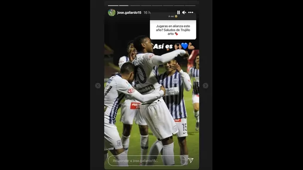 José Gallardo regresa a Alianza Lima.