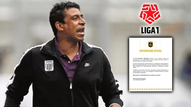 El extécnico de Alianza Lima asumirá el banquillo dejado por Jaime Serna para lo que resta del Clausura 2026. | CF Moquegua