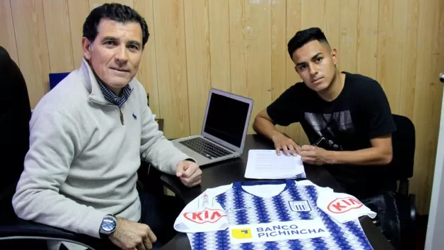 Pedro De La Cruz firmó por Alianza Lima | Foto: Alianza Lima.