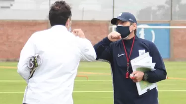 Mario Salas, entrenador chileno de 52 años. | Foto: Alianza Lima