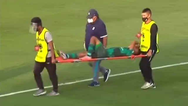 Miguel Cornejo sufrió la lesión en el Alianza Lima vs. Sport Huancayo. | Video: Gol Perú