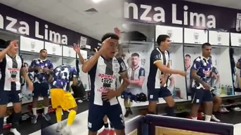 ¡Con Trauco! Plantel de Alianza Lima tuvo peculiar celebración