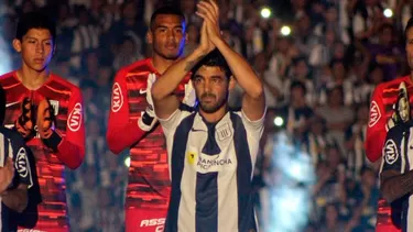 Luis Aguiar, mediocampista uruguayo de 34 años. | Foto: Alianza Lima