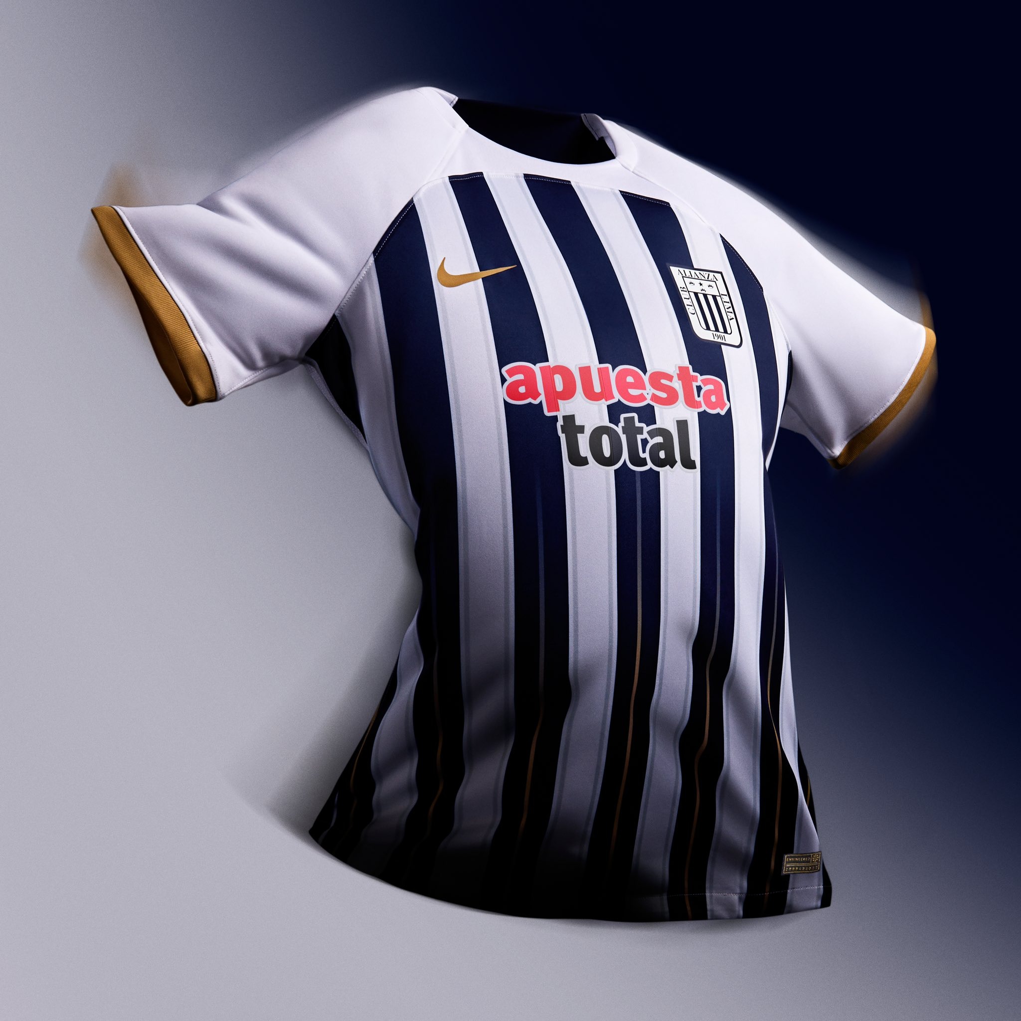 Esta es la nueva camiseta de Alianza Lima. | Fuente: @ClubALoficial