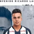 Alianza Lima oficializó la llegada de Ricardo Lagos para la Liga 2