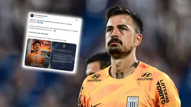 Alianza Lima emitió un comunicado en redes sociales y confirmó la salida de Guillermo Viscarra / Fuente: Alianza Lima