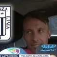 Pablo Lavandeira se pronunció tras su regreso a Alianza Lima