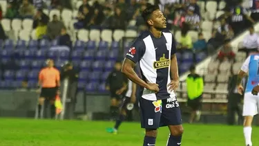 Lionard Pajoy, delantero colombiano de Alianza Lima.