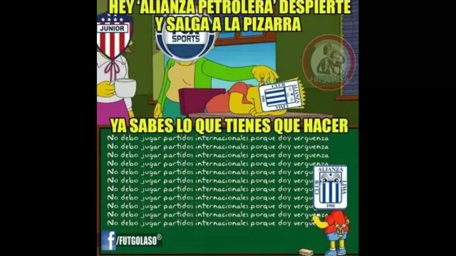 Alianza Lima perdió 1-0 ante Junior y generó estos hilarantes memes-foto-1