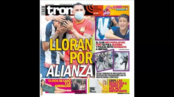 Alianza Lima descendió a la Liga 2.