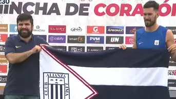 Alianza Lima presentó al defensa argentino Santiago García 