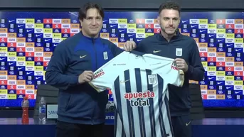 Alianza Lima presentó a Mariano Soso como su flamante entrenador