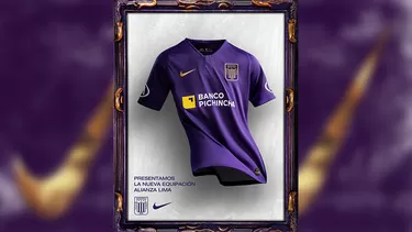 Alianza Lima lucirá la tradicional camiseta morada en octubre. | Foto: Alianza Lima