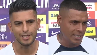 ¿Qué dijeron Carlos Zambrano y Ángelo Campos sobre rivales en Libertadores?