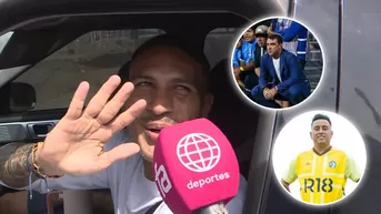 ¿Qué dijo Paolo Guerrero sobre Guede y reencuentro con Cueva?