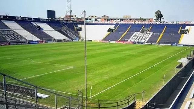 El estadio de Alianza Lima tiene capacidad para 35 000 espectadores. | Video: Twitter