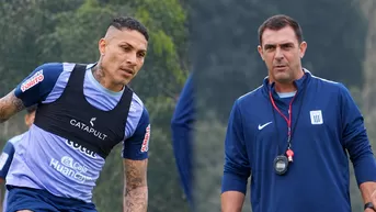 Alianza Lima reveló la medida que tomó Pablo Guede con Paolo Guerrero en Cieneguilla