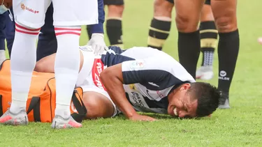 El mediocampista se vio forzado a dejar la cancha a los 18 minutos del primer tiempo. | Foto: DeChalaca.