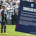 Alianza Lima se pronuncia tras suspensión de encuentro con Universidad César Vallejo