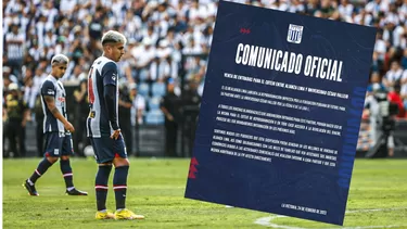 Comunicado emitido por Alianza Lima