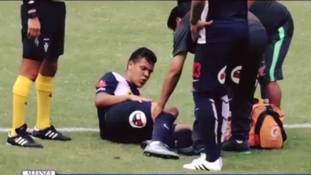 Alianza Lima sumó una baja: Fernando Canales sufrió rotura de ligamentos 