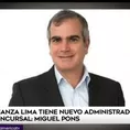 Alianza Lima tiene nuevo administrador: Miguel Pons toma las riendas del cuadro íntimo