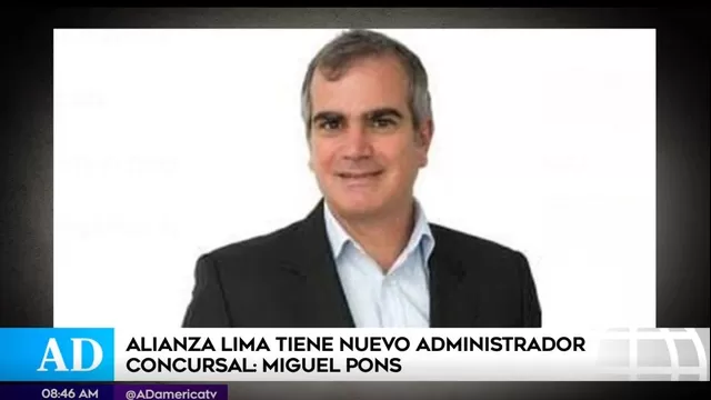 Alianza Lima tiene nuevo administrador: Miguel Pons toma las riendas del cuadro íntimo