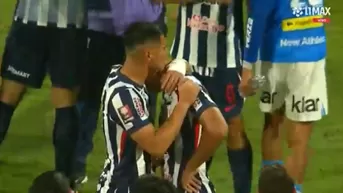 Gianfranco Chávez rompió en llanto luego del triunfo de Alianza Lima sobre ADT