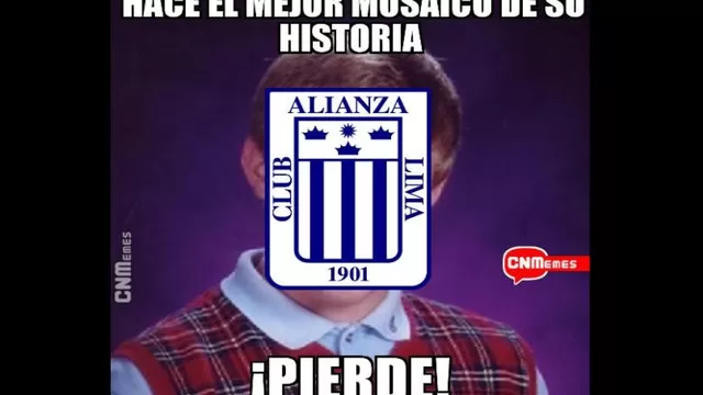 Alianza Lima víctima de memes por derrota y mosaico en Matute-foto-4