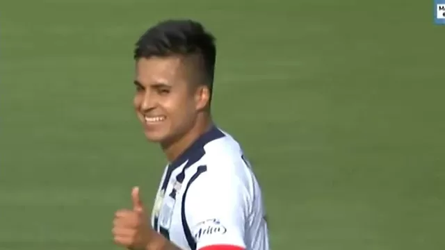 El lateral de Alianza puso el 2-2 en un primer tiempo lleno de goles. | Video: GOL Perú.