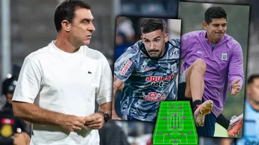 Ante las bajas de Pavez y Antoni: Así formaría Pablo Guede para el Alianza Lima vs CD Moquegua