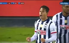 Alianza Lima vs. Cienciano: Cristian Benavente puso el 1-0 de cabeza para los íntimos - Noticias de cienciano