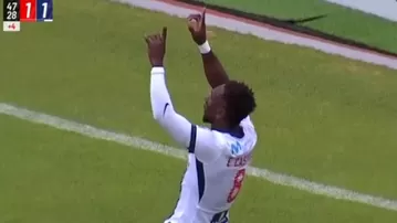 Eryc Castillo la puso en el ángulo y anotó 1-1 de Alianza Lima vs Melgar