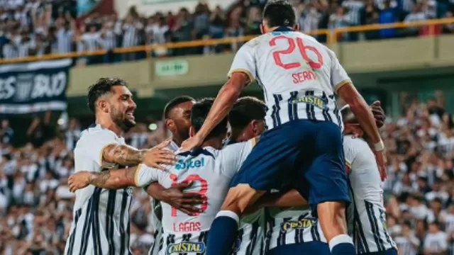 Alianza Lima celebra su primer triunfo en el año tras vencer por 2 a 0 al Once Caldas en el Estadio Nacional / Foto: Alianza Lima