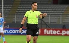 Alianza Lima vs. San Martín: Bruno Pérez fue designado como árbitro y será su tercer partido consecutivo - Noticias de liga