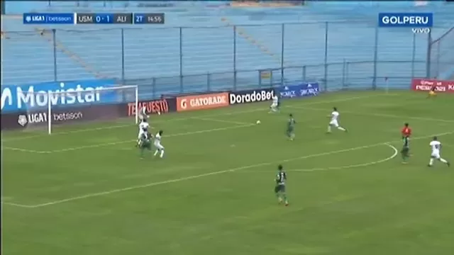 Alianza Lima vs. San Martín: El insólito gol que falló Jairo Concha
