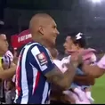 Así fue el saludo de Carlos Zambrano con sus excompañeros en el Alianza Lima vs Sport Boys
