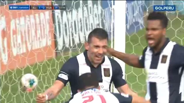 Alianza Lima vs. Sport Huancayo: Benítez puso el 1-0 para los blanquiazules 