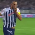 Hernán Barcos anotó el 1-0 ante Sporting Cristal con penal revisado en el VAR