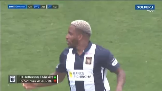 Alianza Lima vs. Sporting Cristal: Jefferson Farfán ingresó a la final tras lesión de Aguirre