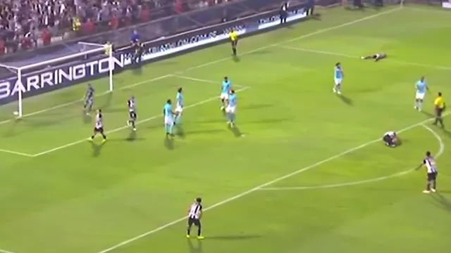 Final del primer tiempo: Alianza Lima cae 0-2 ante Sporting Cristal.| Video: Cortes&amp;iacute;a Gol Per&amp;uacute;