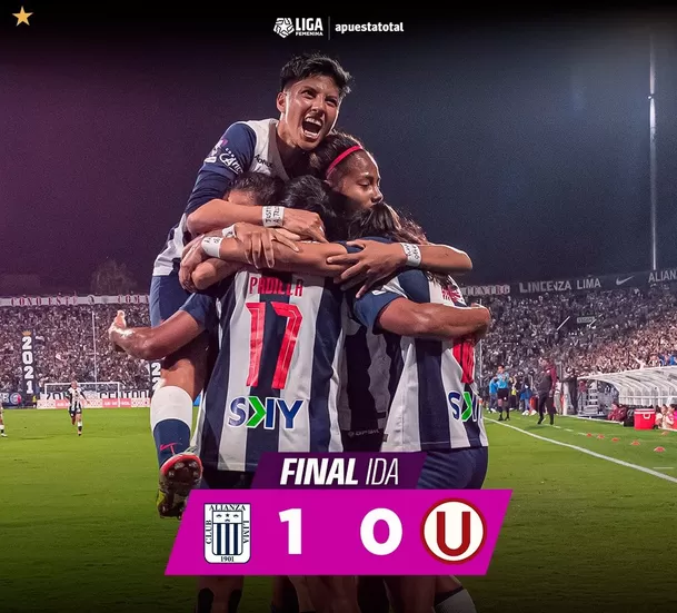 Alianza Lima ganó en Matute. | Fuente: @ligafemfpf