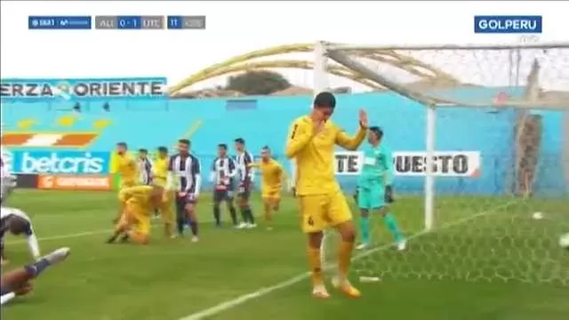 El defensa de UTC anotó el 1-0 para los cajamarquinos tras un tiro de esquina.  | Video: GOL Perú