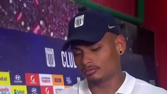 Alianza Lima vs. UTC: ¿Qué dijo Jeriel De Santis de las críticas que recibió?