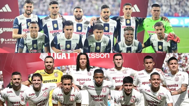 Alianza Lima y Universitario luchan por el título. | Fotos: Liga 1/Video: América Televisión